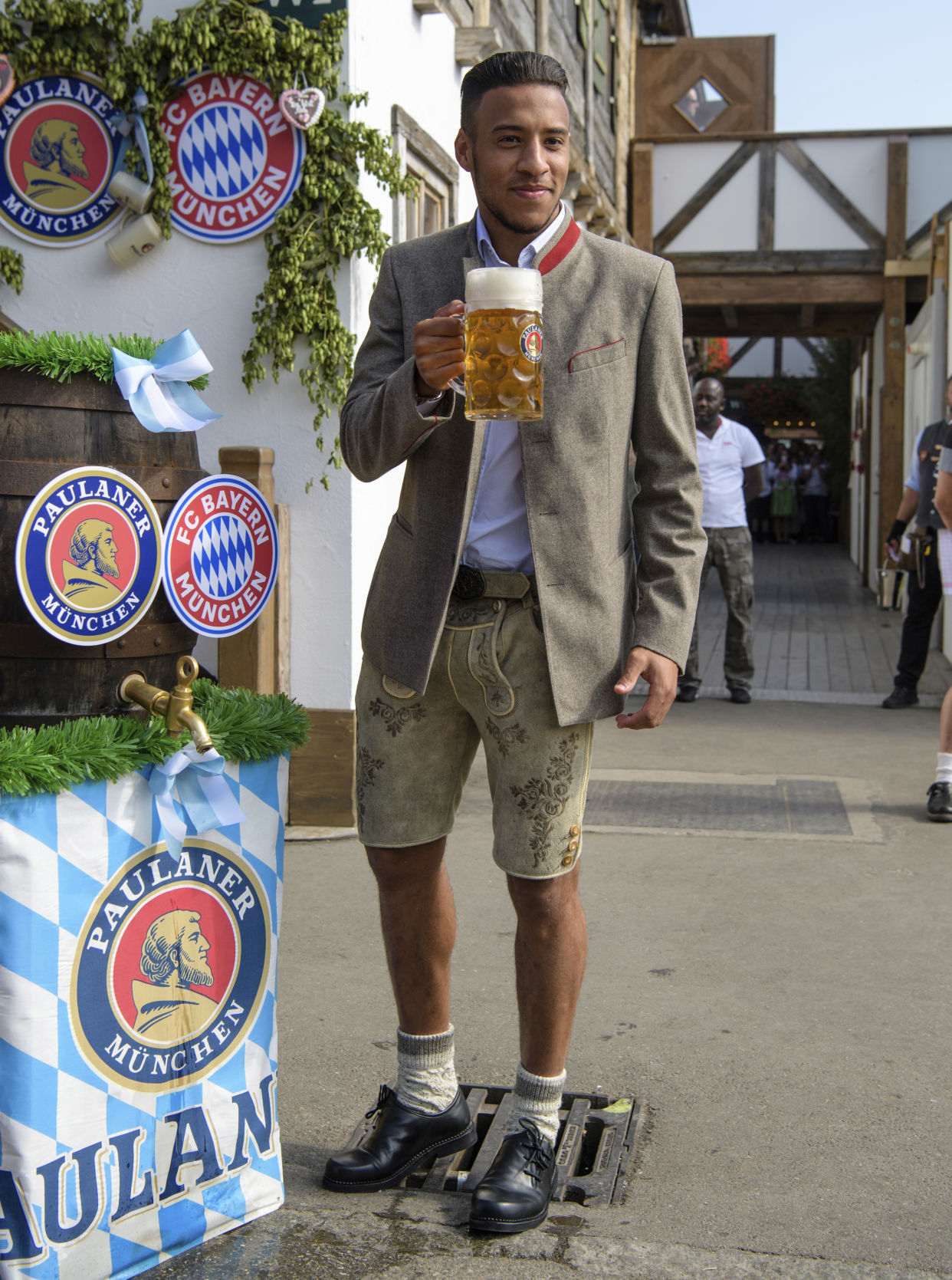 Germany Soccer Bayern Oktoberfest